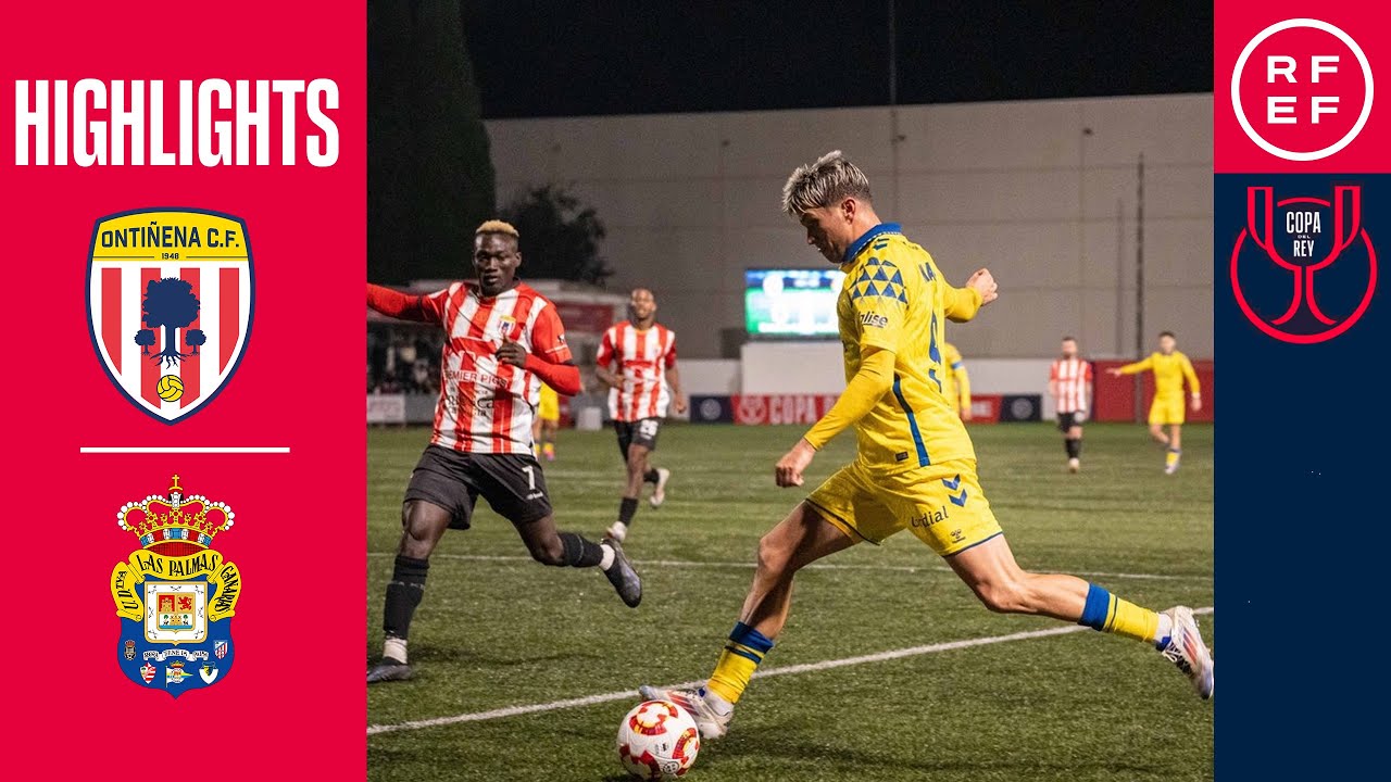 Resumen | Copa del Rey | Ontiñena CF 0-7 UD Las Palmas | Primera eliminatoria