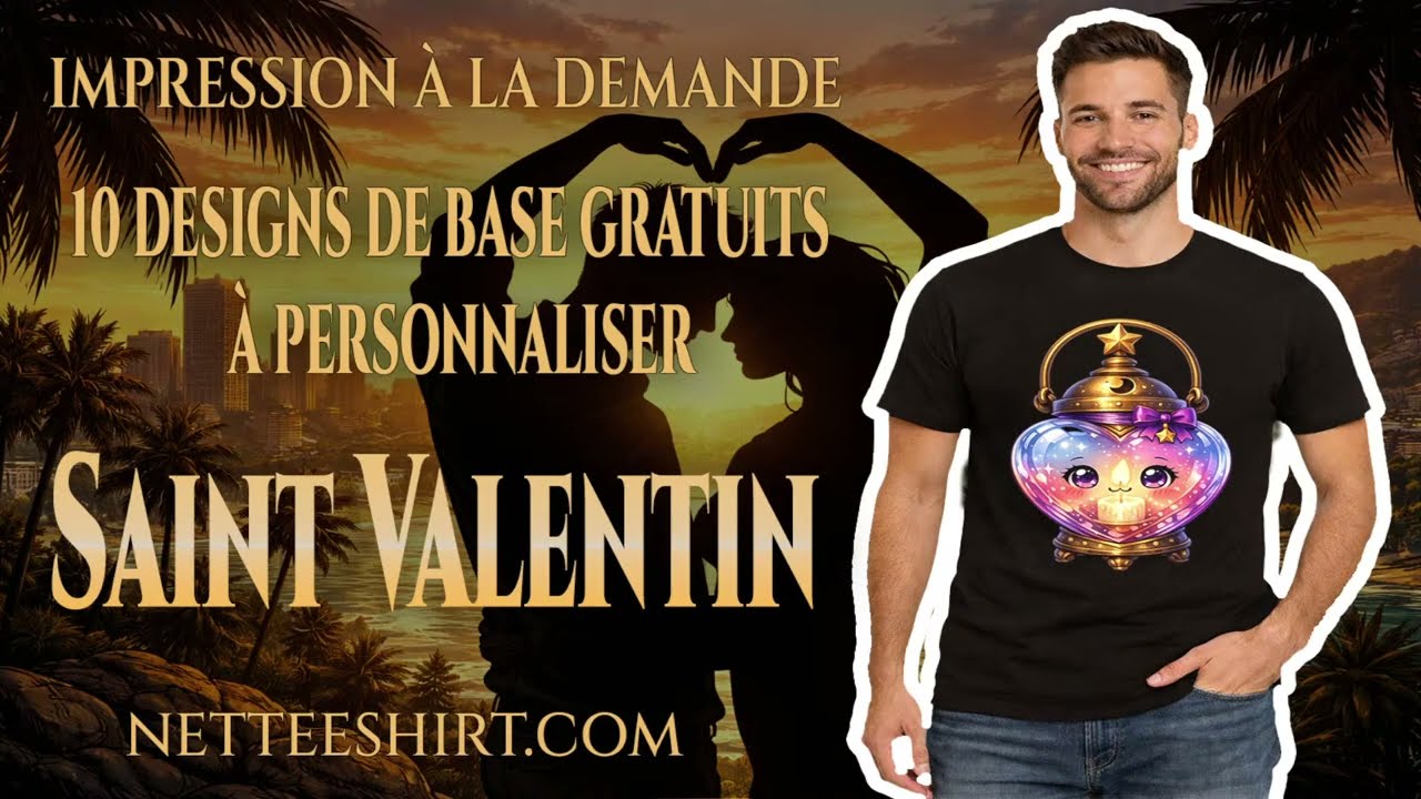 Saint-Valentin| 10 Designs de base à personnaliser