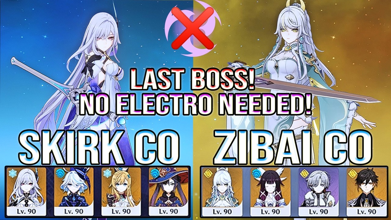 💥Skirk & Zibai Wreck Last Boss! Spiral Abyss 12 DESTROYED | Genshin Impact