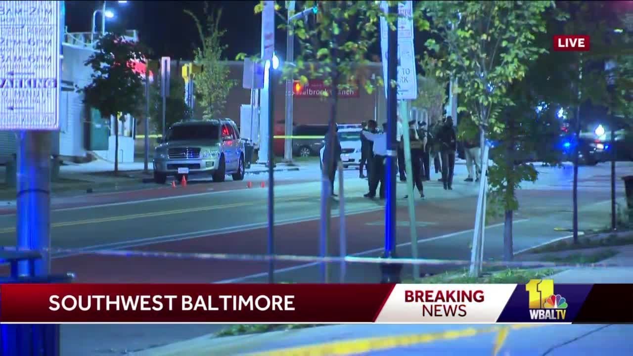 Several people shot on North Avenue in west Baltimore