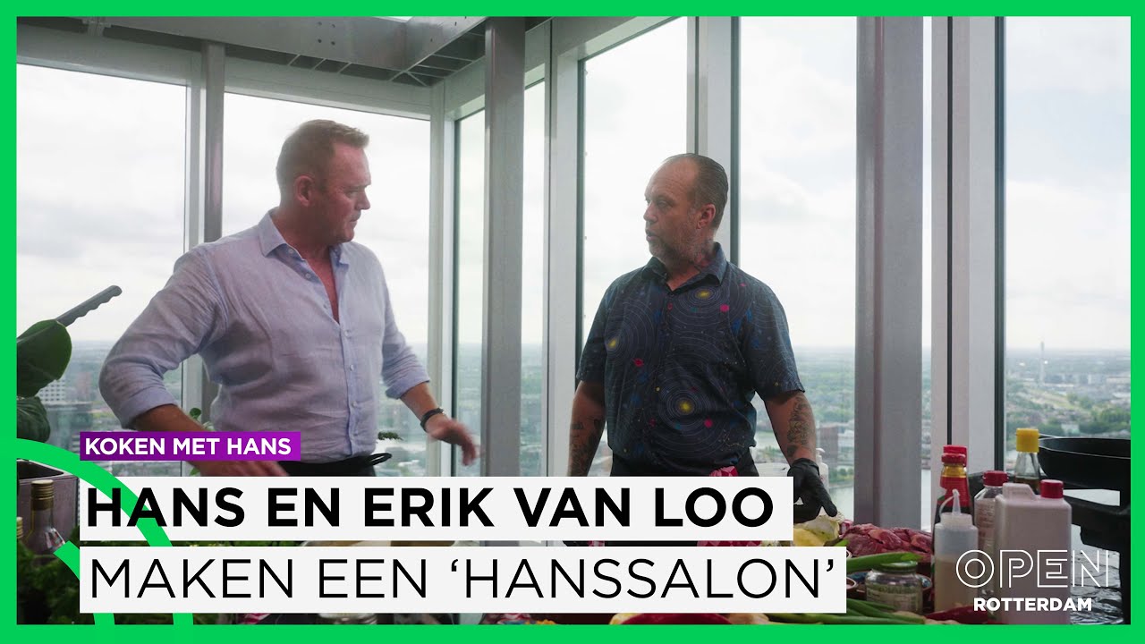 Hans en chef-kok Erik van Loo maken samen een ‘Hansalon’ | KOKEN MET HANS | Afl. 6