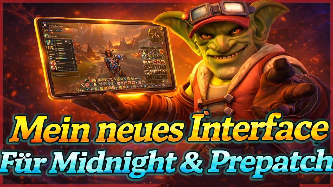 Mein neues Interface f&uuml;r Midnight & Prepatch😍Meine UI Addons | WoW Midnight UI Guide | Brokken