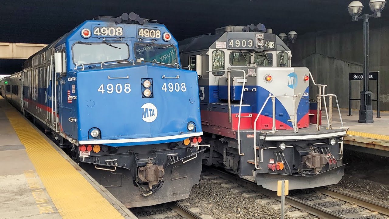 [RF] - Secaucus Marathon!  45 Minutes of NJ Transit trains at Secaucus Junction