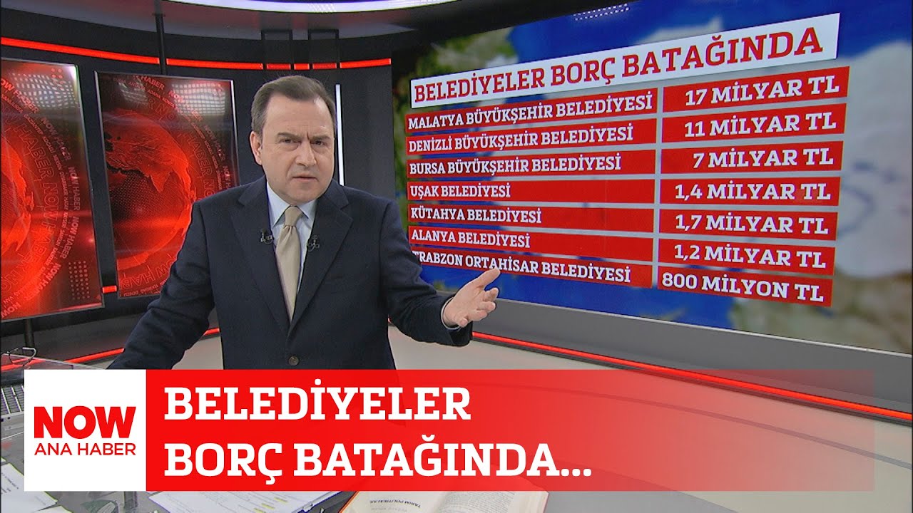 Belediyeler bor&ccedil; batağında... 17 Nisan 2024 Sel&ccedil;uk Tepeli ile NOW Ana Haber