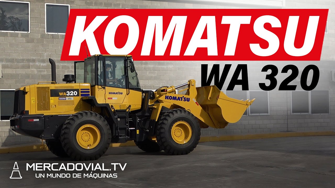 CONTACTO Cargadores Frontales Komatsu WA 320-6 | Igarreta Máquinas | Mercado Vial TV