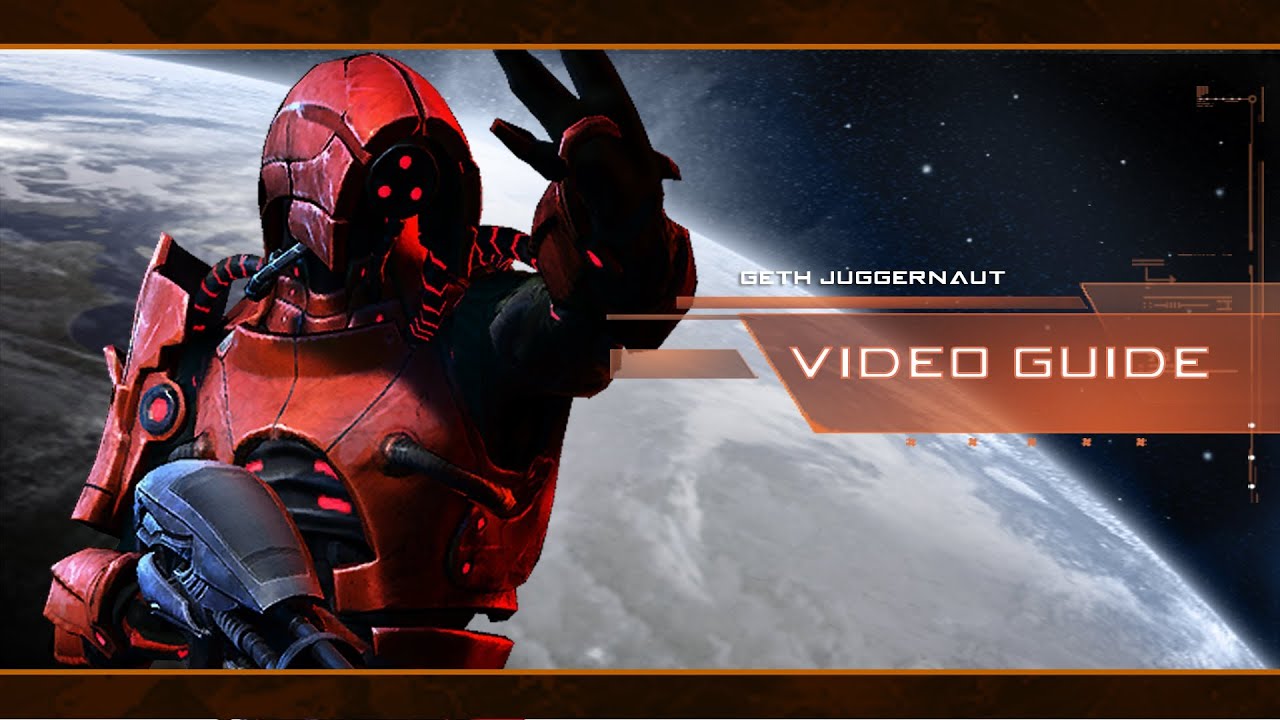 YOU'RE PLAYING THIS CHARACTER WRONG: Geth Juggernaut Guide - Mass Effect 3 Multiplayer | Mass Effunk