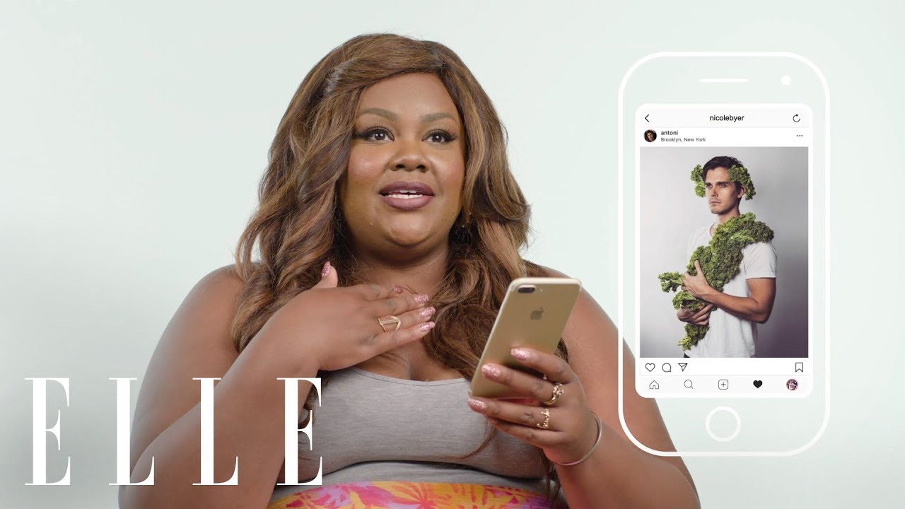 Netflix's Nicole Byer Insta-Stalks Beyoncé, Antoni Porowski, and Cardi B's Food Pics | ELLE