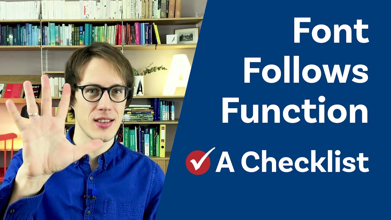 Check these 5 things before choosing a font &ndash; Font Follows Function