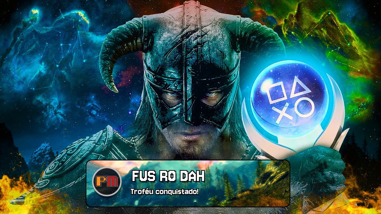 Skyrim: A PLATINA QUE ME LEVOU 12 ANOS PRA CONSEGUIR!