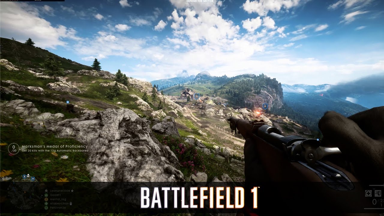 Battlefield 1 Gameplay RTX 5080 | 4K MAX settings |