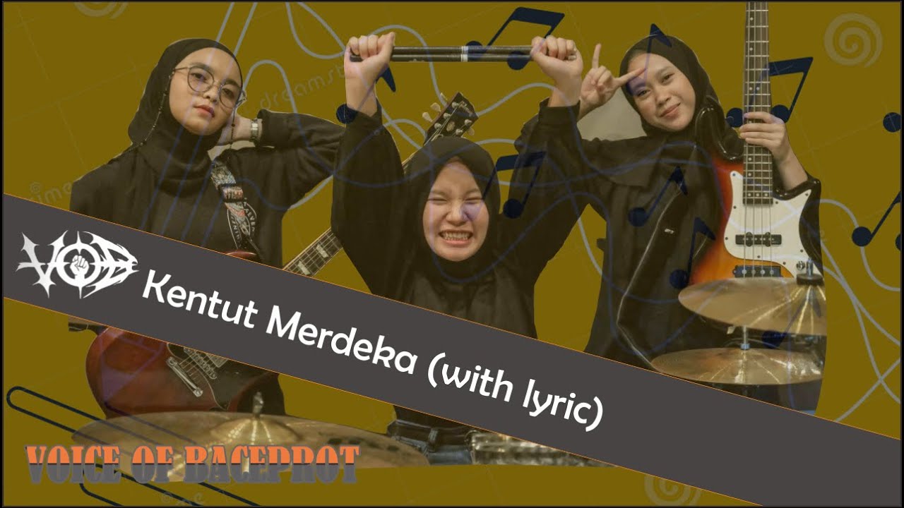 Voice Of Baceprot - VOB - Kentut Merdeka/RUUP (With Lyric) - Live at Studio SHOEBOX  2019