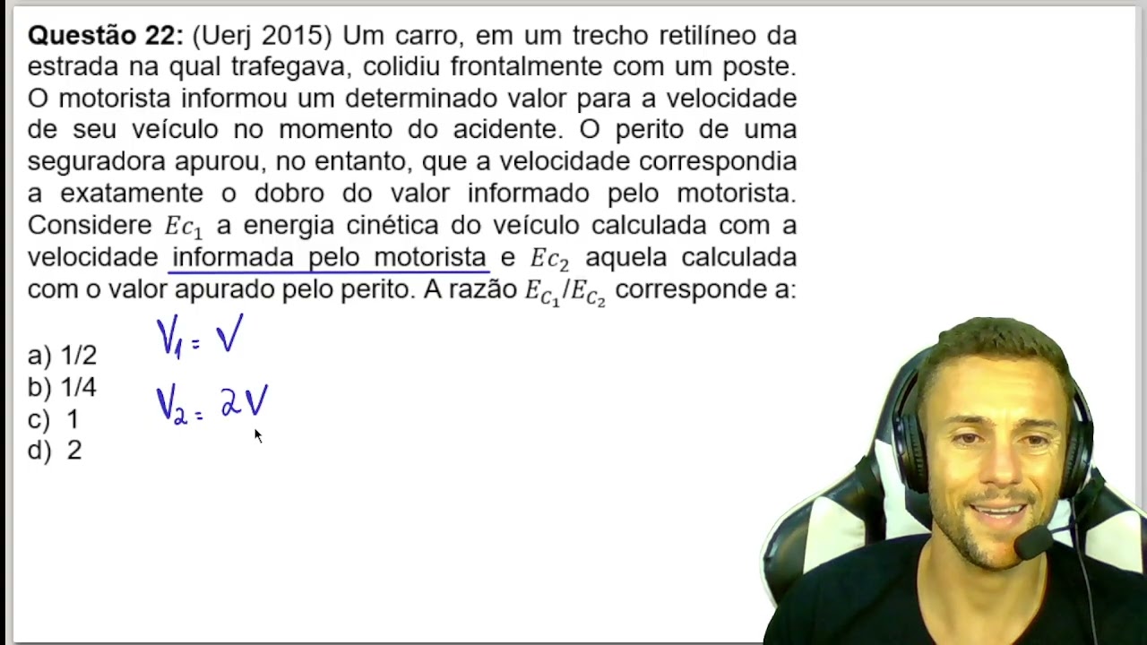 QUESTÃO 22 (UERJ 2015)