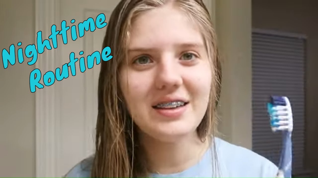 My Nighttime School Routine || Nessa Grace
