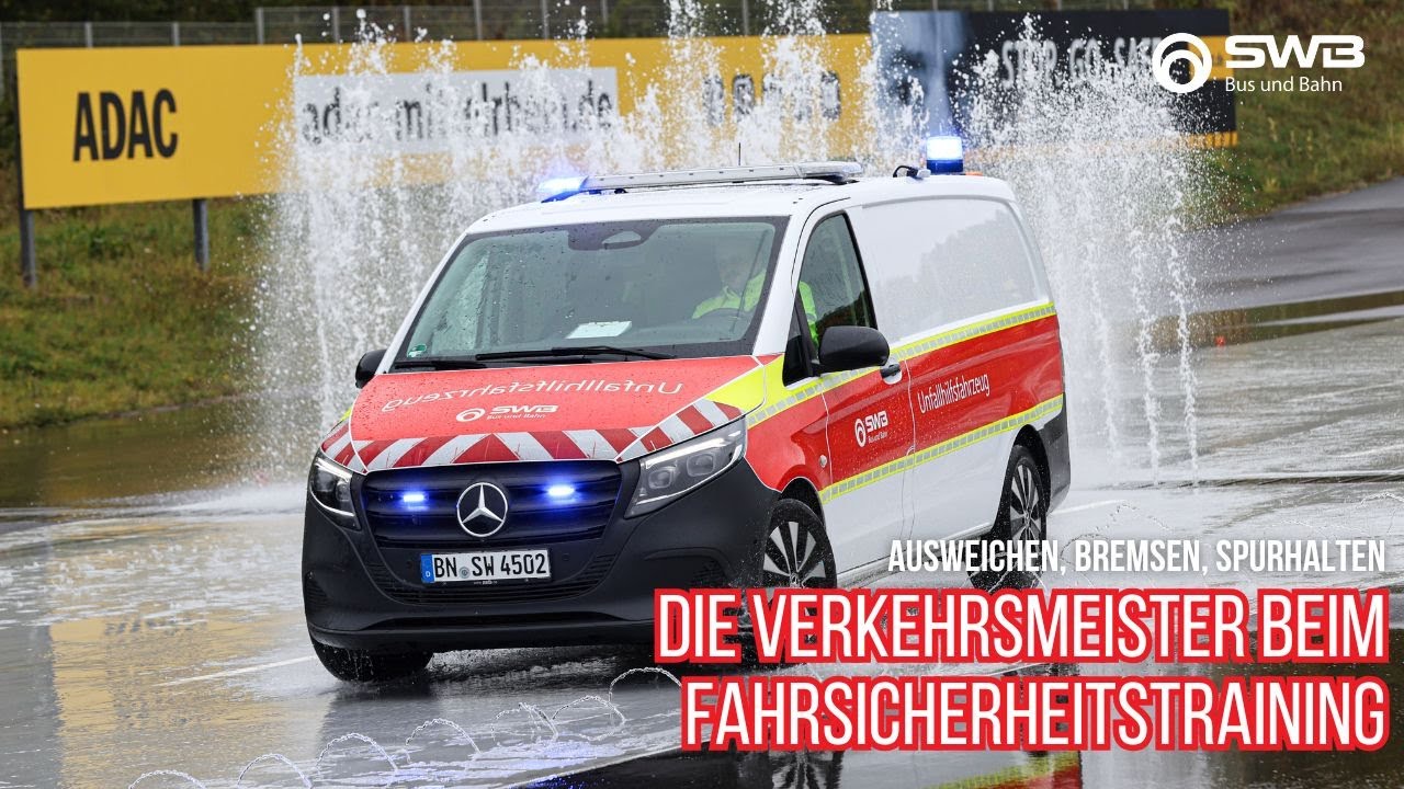 Mit den Verkehrsmeistern beim Fahrsicherheitstraining am Nürburgring | Stadtwerke Bonn