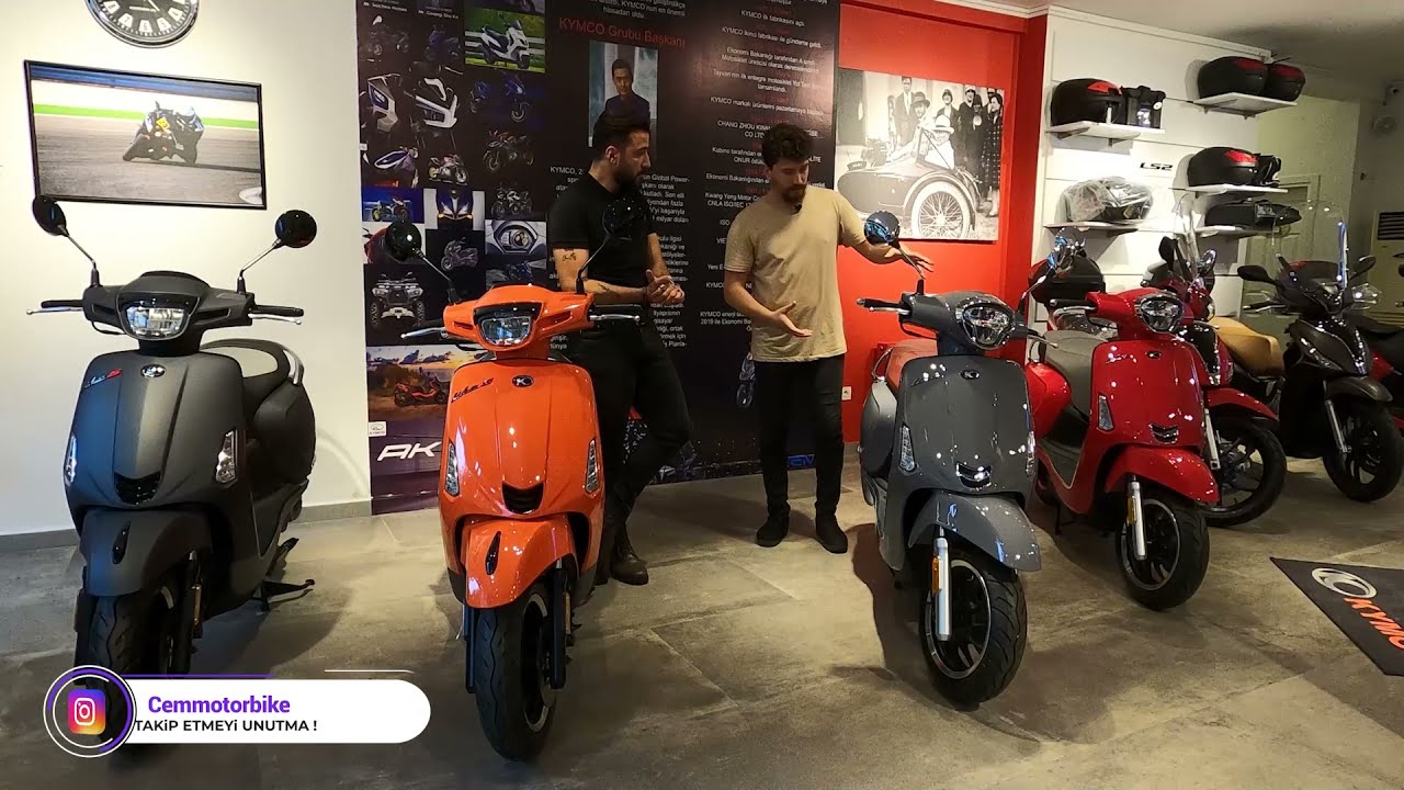 CEM MOTORBIKE OLARAK KYMCO LIKE 50 MODELINI SIZLER ICIN INCELEDIK..