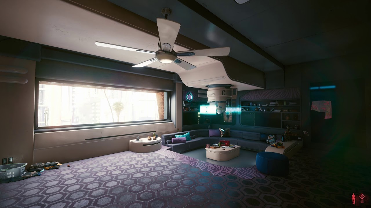 CYBERPUNK 2077 Ambience - V's Apartment