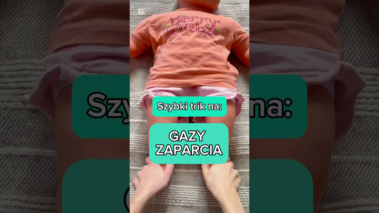 Prosty trik na zaparcia i gazy u Twojego dziecka! #reflexology #baby #zdrowie #niemowlę #mama