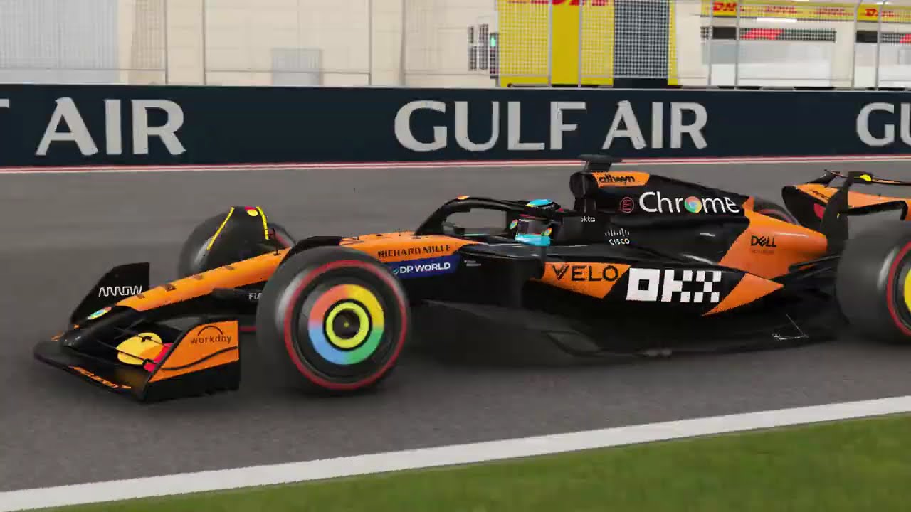 Mclaren MCL39 at Bahrain FN F1 2025-Oscar Piastri's first win of the 2025 season