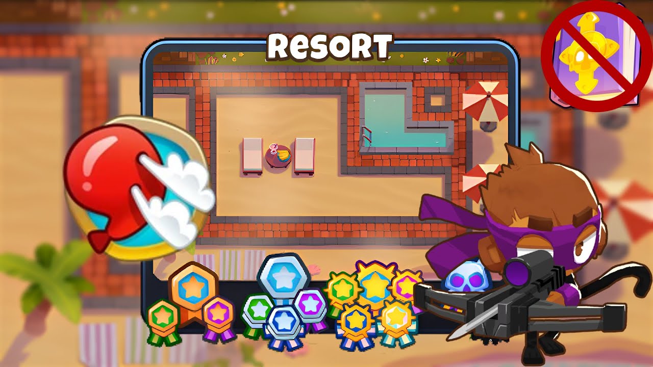 Resort [Deflation] Guide | No Monkey Knowledge | BTD 6 (2023 Updated) 4K