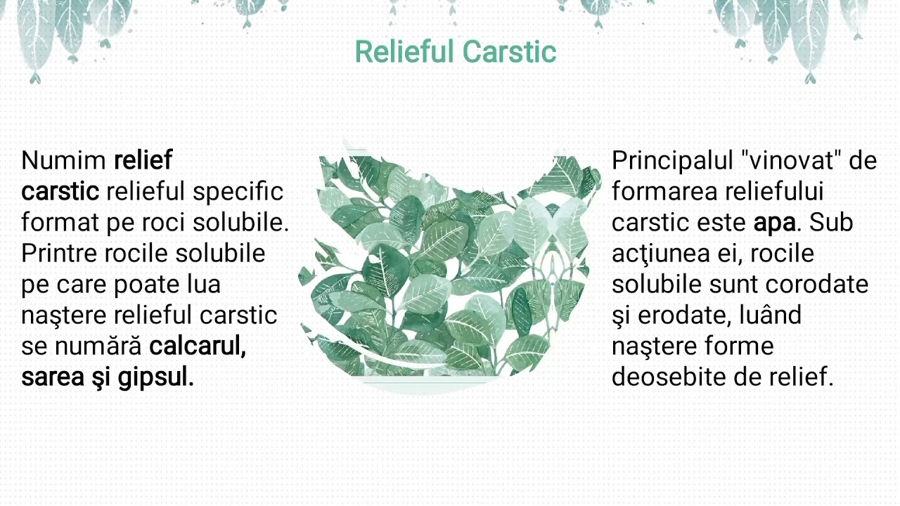 Miracolul Reliefului Carstic