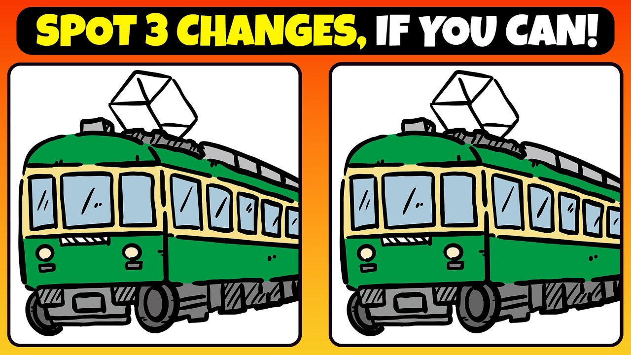 🎯Fun for All Ages | Find 3 Differences🧩