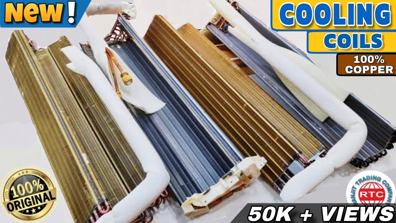 Cooling Coils for Split Indoor AC ( All Brands ) #original #Indoorcoils #Copper #Price #ACcoil #AC
