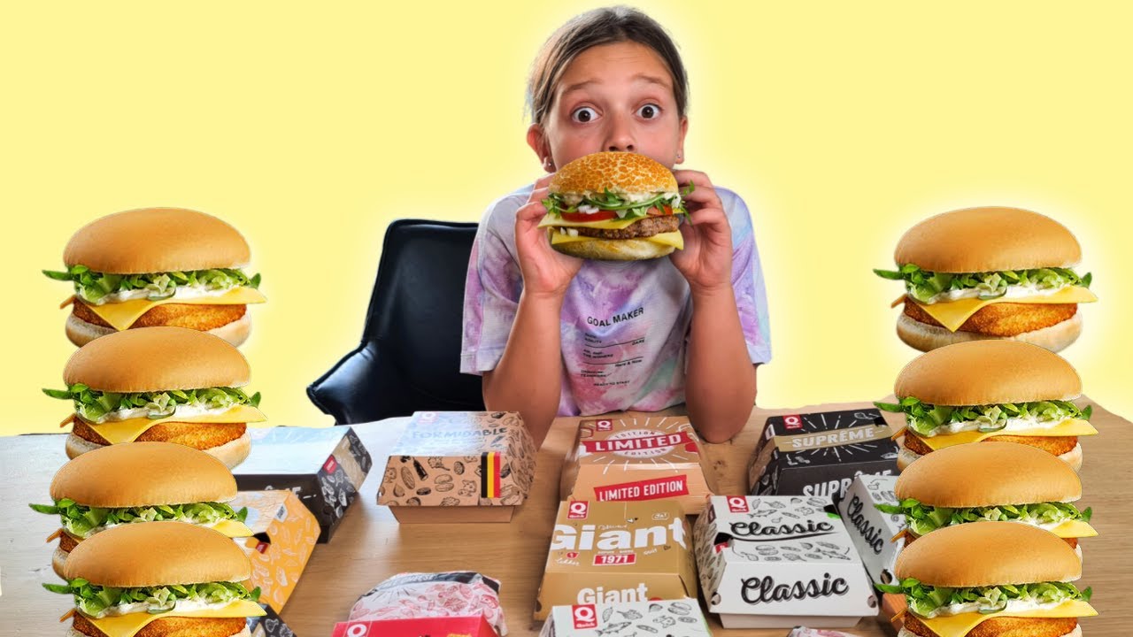ALLE HAMBURGERS UIT DE QUICK OPETEN!