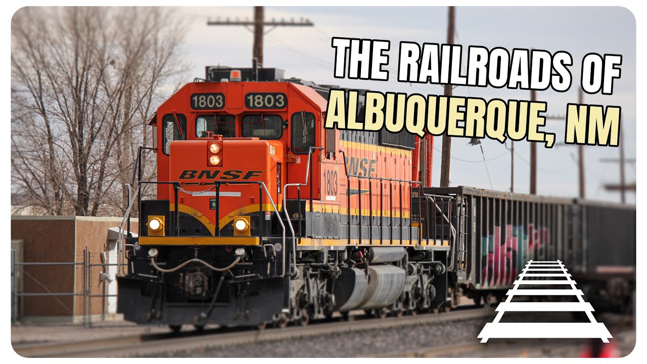 Road Freights, Locals, and Passenger rail in Albuquerque, NM!