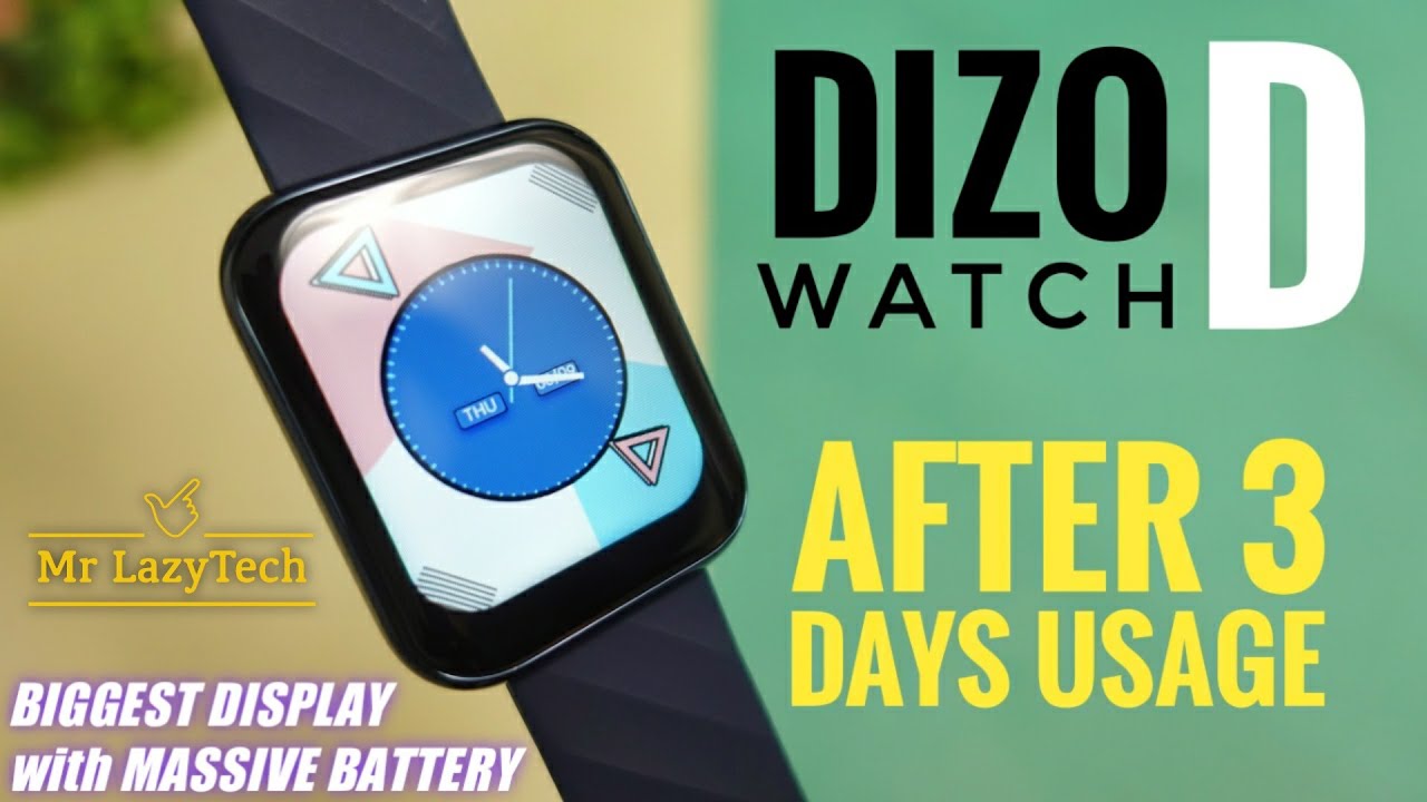 DIZO Watch D Unboxing & Detailed Review After 3 Days usage ⚡⚡ is it Best Smartwatch Under 2000 ??