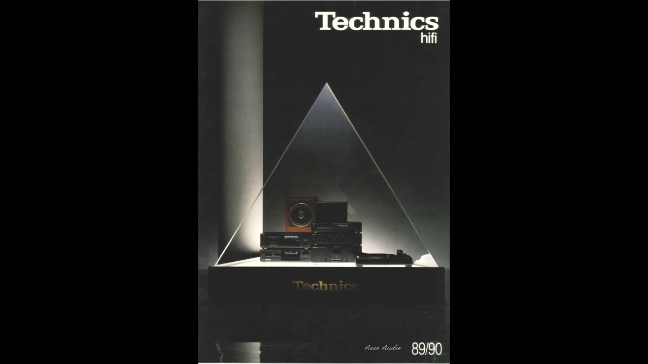 Technics Catalog  1989 /1990  ( Deutsch Language )