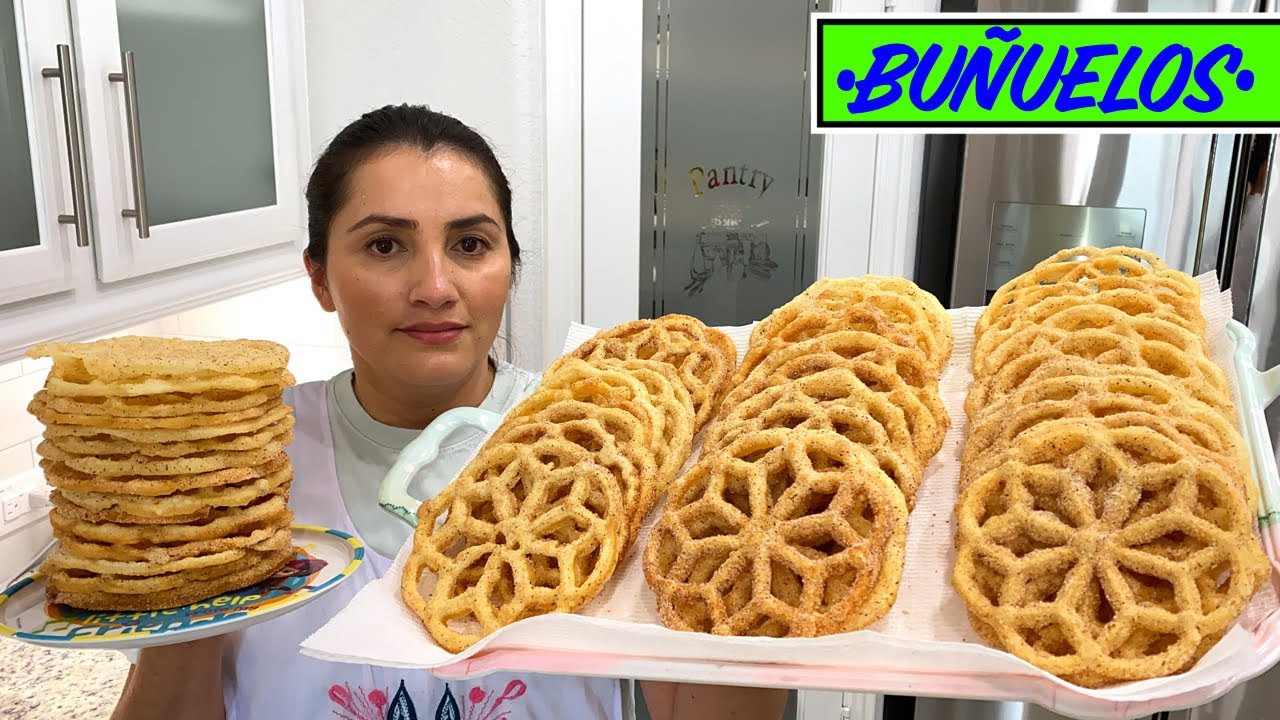 Buñuelos de viento 🤩👩‍🍳 **Les encantara a los niños**