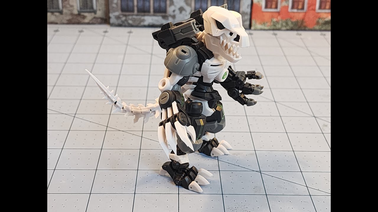 No. 57 Armored Puppet- Variable Dinosaur Fossil Kit!