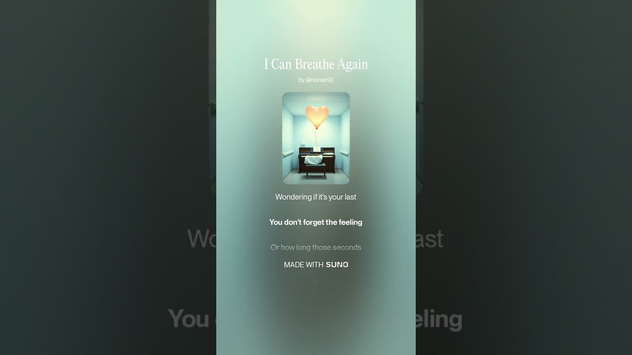 I Can Breathe Again