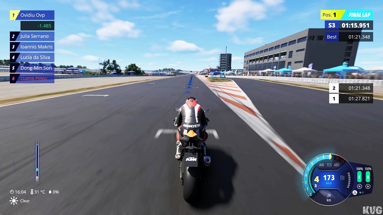 RIDE 6 - Circuit Ricardo Tormo (National Circuit) - Gameplay (PS5 UHD) [4K60FPS]