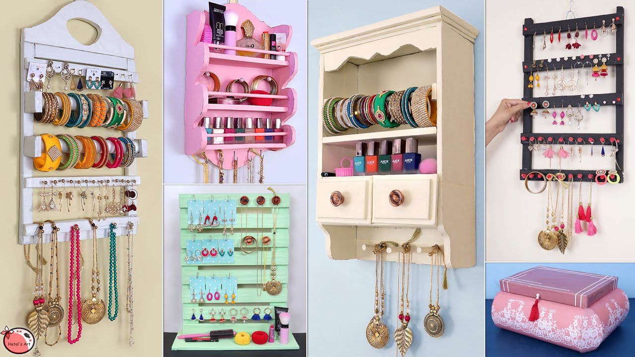 7 Ladies Jewellery Storage Hacks !!!