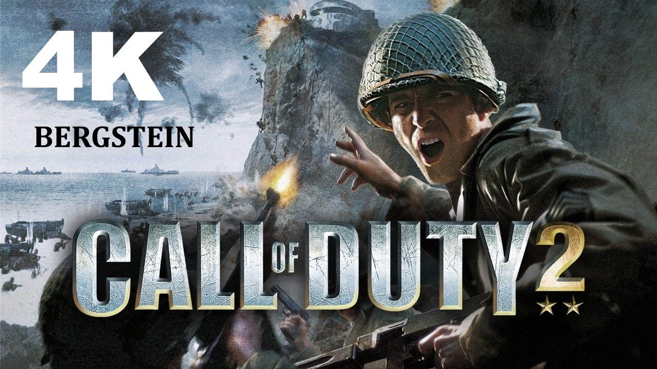 Call of Duty 2 (PC) - Bergstein | 4K 2160p | 60fps | ENG