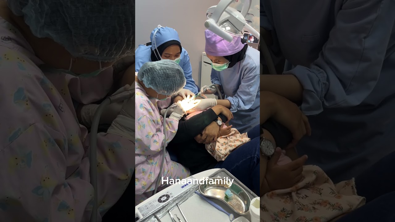 Alhamdulillah Hana berani ke dr Gigi #doktergigianak #dentist #dental #doktergigi