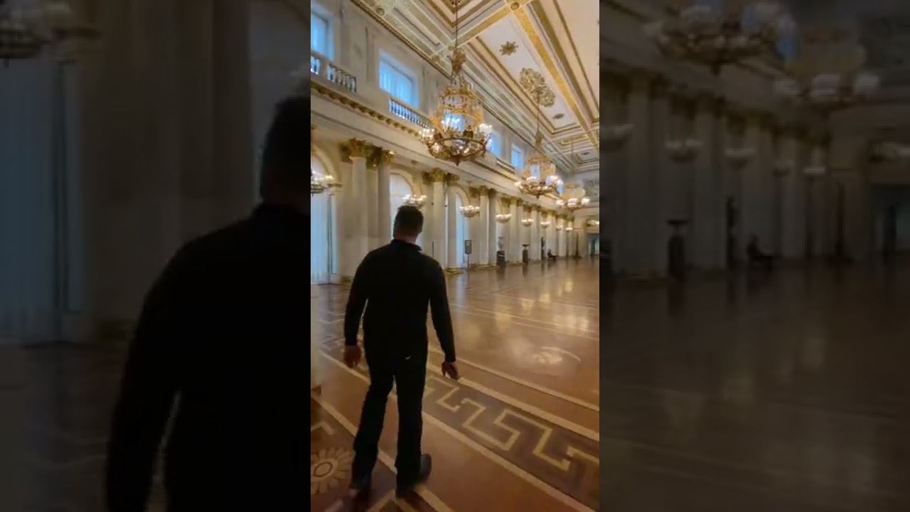 Георгиевский (Большой тронный) зал Зимнего дворца