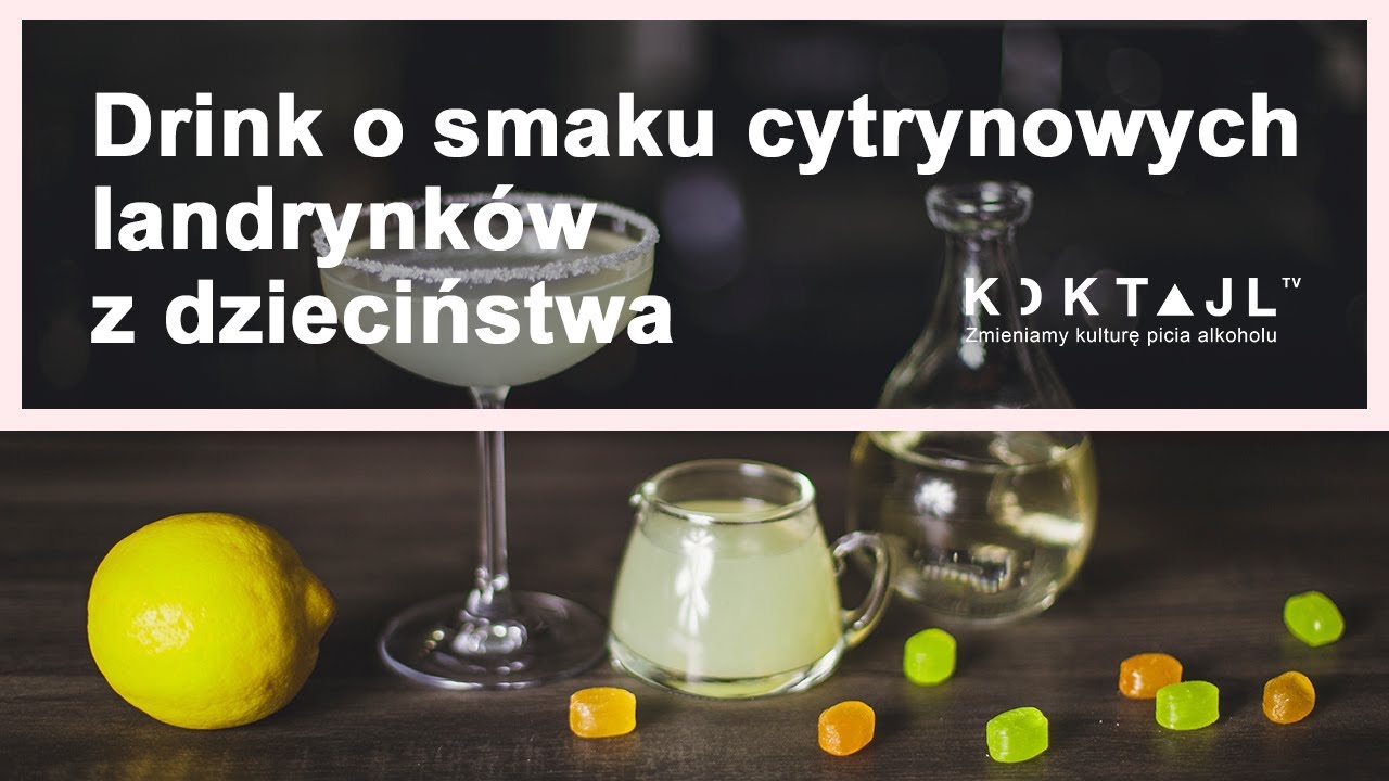 Drink o smaku dzieciństwa! Landrynkowe Martini | koktajl.tv