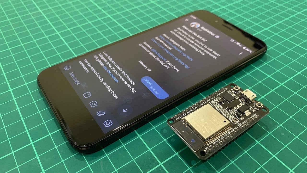 Program Telegram Bot on ESP32 Board [BM] #esp32