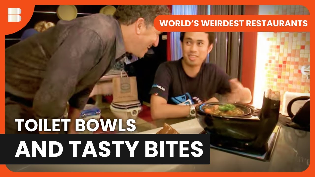 Taipei's Modern Toilet Restaurant - World's Weirdest Restaurants - S01 EP01 - Reality TV