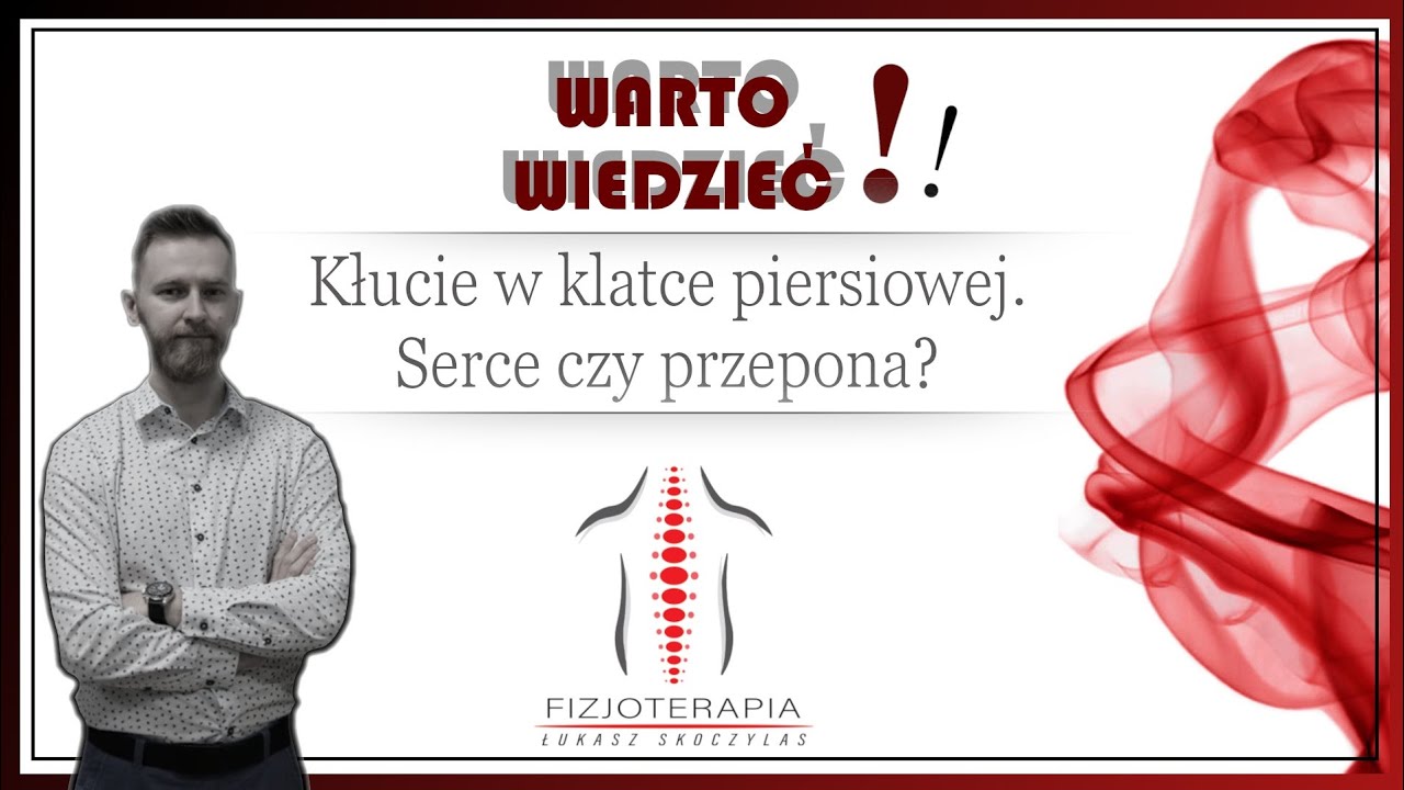 Warto wiedzieć #15 Kłucie w klatce piersiowej. Serce czy przepona ❓