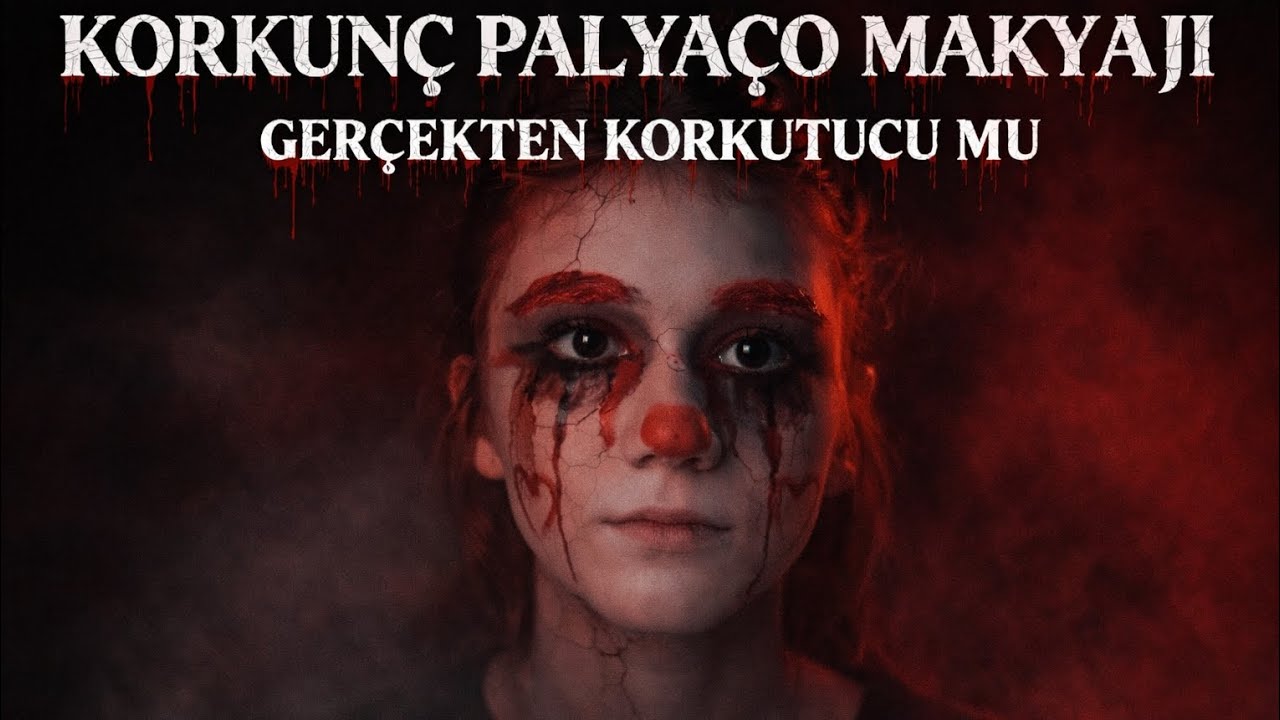 Korkunç Palyaço Makyajı 🤡‼️