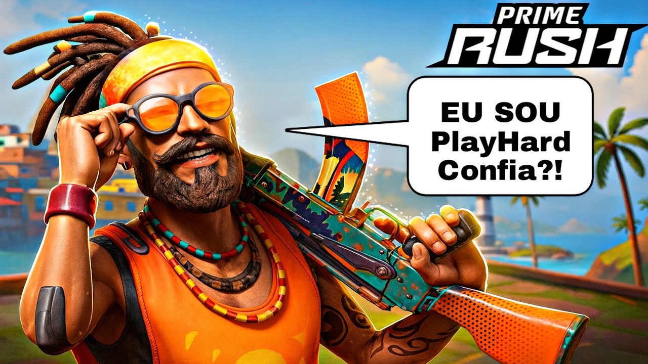 QUASE CA&Iacute;&hellip; Inscrito se passou pelo PLAYHARD no PRIME RUSH! 👀🔥