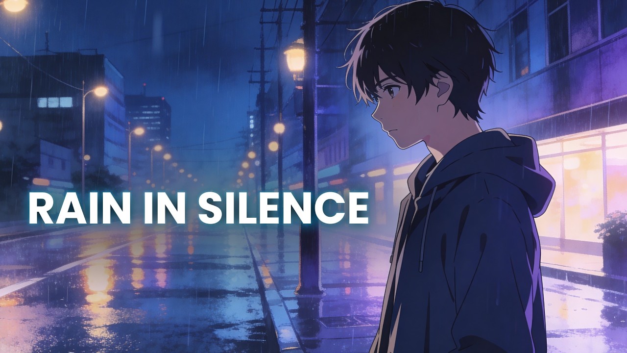 Rain in Silence 🌧️ Calm Lofi Beats for Deep Focus & Late Night Study