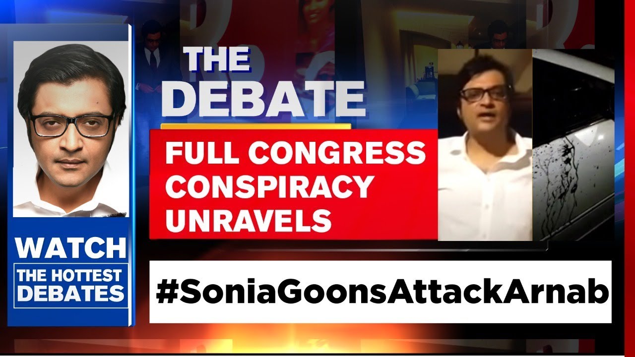 Palghar Questions Unsettle Congress | The Debate With Arnab Goswami