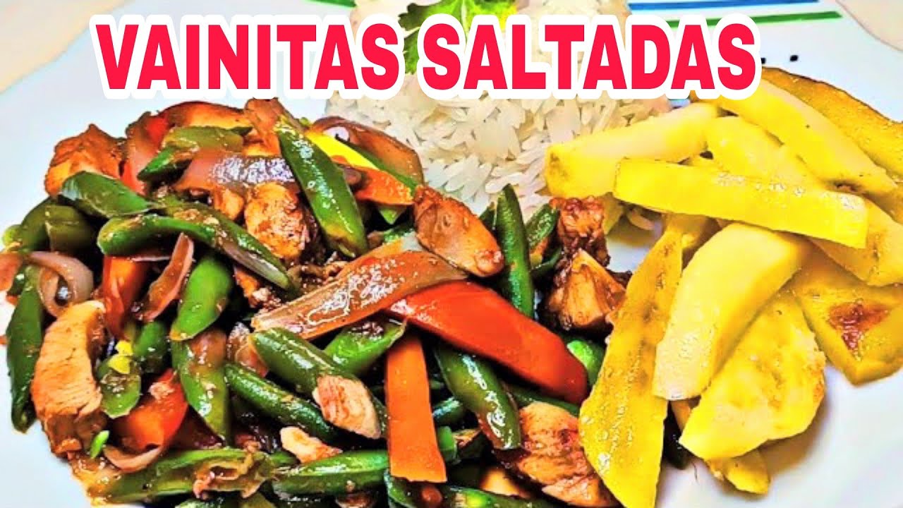 🔴 VAINITAS SALTADAS  CON POLLO // COMIDA SALUDABLE
