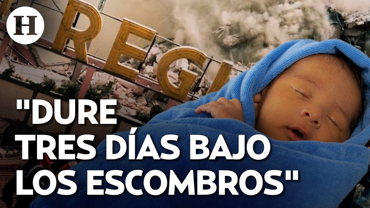 ¡40 años después! Jesús Flores narra cómo sobrevivió al sismo de 1985 cuando era tan solo un bebé
