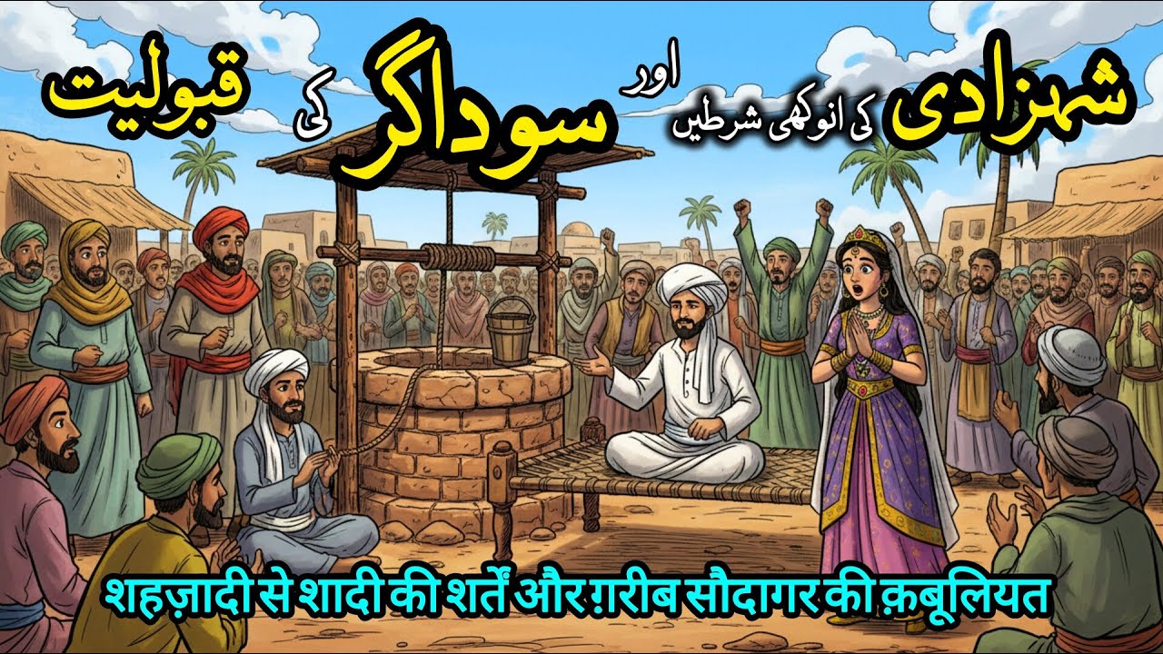 Rehmat Deen Ki Kahani | Gareeb Sodagar Aur Shahzadi Ki Imtihan Bhari Dastan