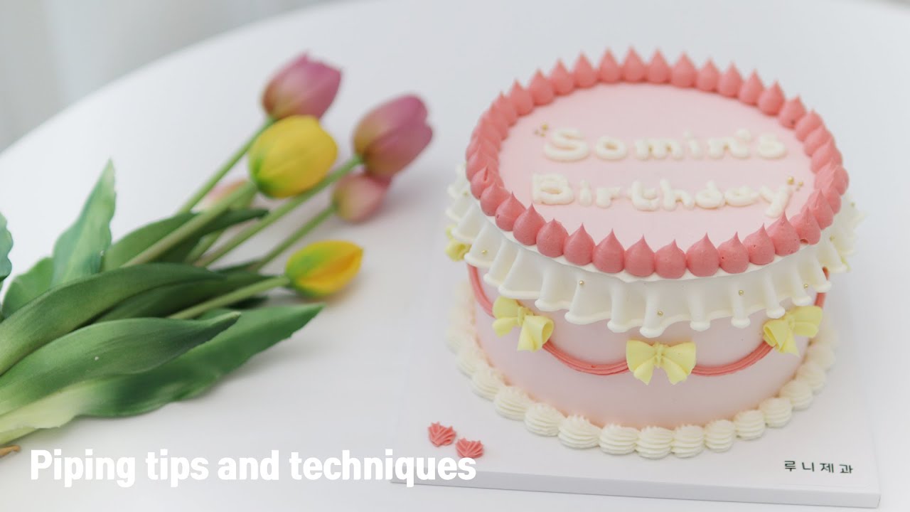 [EP 45. (sub) vintage cake] СОВЕТ Lovely Vintage Cake / Как пользоваться наконечниками для труб /